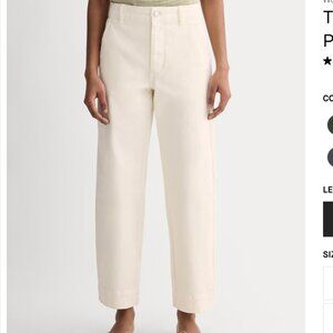 Everlane high waisted wide leg jeans